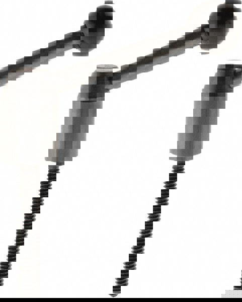 Threaded Stud Adjustable Clamping Handle: 5/16-18 Thread, 0.53